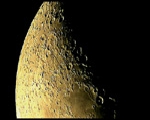 First lunar image by FOTON AstroCam
